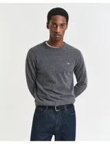 Fine Wool Sweater Grey