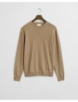 Beige Fine Wool Sweater