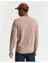 Beige Fine Wool Sweater
