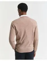 Beige Fine Wool Sweater