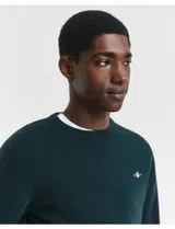 Camisola em lã fina Verde