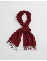 Écharpe en laine rouge