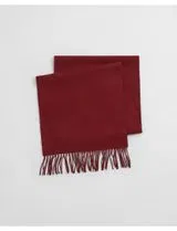 Écharpe en laine rouge