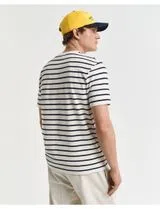 Beige Striped T-shirt