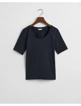 T-shirt slim Azul