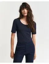 T-shirt slim Azul