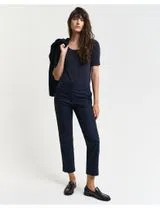 T-shirt slim Azul