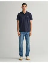 Pantalones de mezclilla Regular Azul