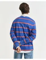 Long Sleeve Polo Blue