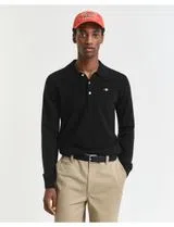 Black Wool Polo