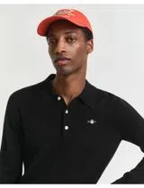 Black Wool Polo