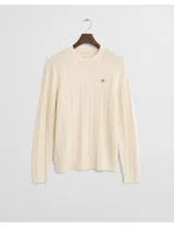 Camisola de lã Bege