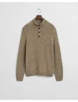 Pullover de malha Bege