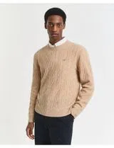 Beige Wool Sweater