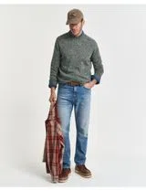 Green Wool Sweater