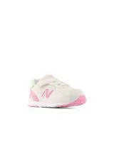 515 New-B Hook & Loop White Sneakers