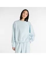 Sweatshirt Athletics French Terry Crew Azul