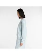 Sweatshirt Athletics French Terry Crew Azul