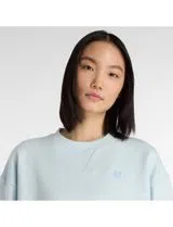 Sweatshirt Athletics French Terry Crew Azul