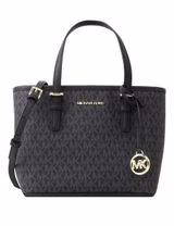 Jet Set Travel Extra-Small Logo Top-Zip Tote Bag