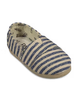 Alpercatas Surfy Lurex Silver Kids