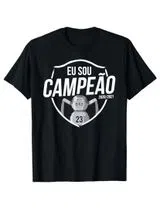 T-Shirt "Eu sou Campeão" SCP 2020/21 Preto