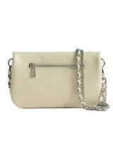 Rock Nano Grained Leather White