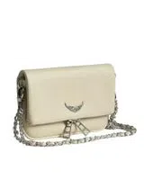 Rock Nano Grained Leather White