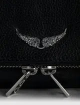 Rock Nano Grained Leather Black