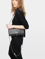 Rock Grained Leather Black