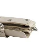 Kate Wallet Vintage Patent White