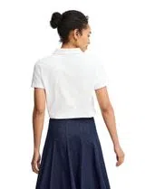 Regular Fit White Polo