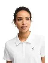 Regular Fit White Polo