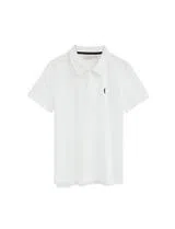 Regular Fit White Polo