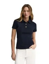 Slim Fit Blue Polo