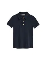 Slim Fit Blue Polo