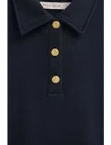 Slim Fit Blue Polo