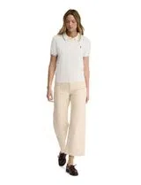 Regular Fit White Polo