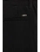 Pantalones Regular Fit Negros