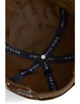 6 Panels Serge Brown Cap