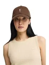 6 Panels Serge Brown Cap