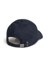 6 Panel Serge Cap Blue