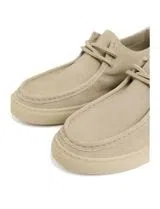 Beige Suede Wallaby Shoes