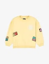 Sweatshirt Hippie Jump Crew Amarelo Kids