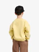 Sweatshirt Hippie Jump Crew Amarelo Kids
