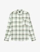 Camisa de manga comprida Motherfly Plaid Verde