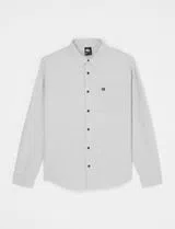 Camisa de mana comprida Motherfly Heather Cinzento