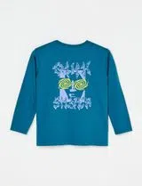 Camisola Metal Vision Azul Kids