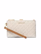 Carteira Jet Set Travel Wristlet Vanilla