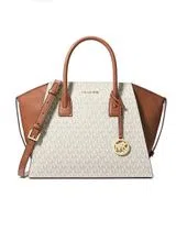 Avril Large Satchel Vanilla